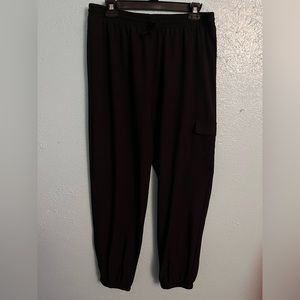 Black joggers